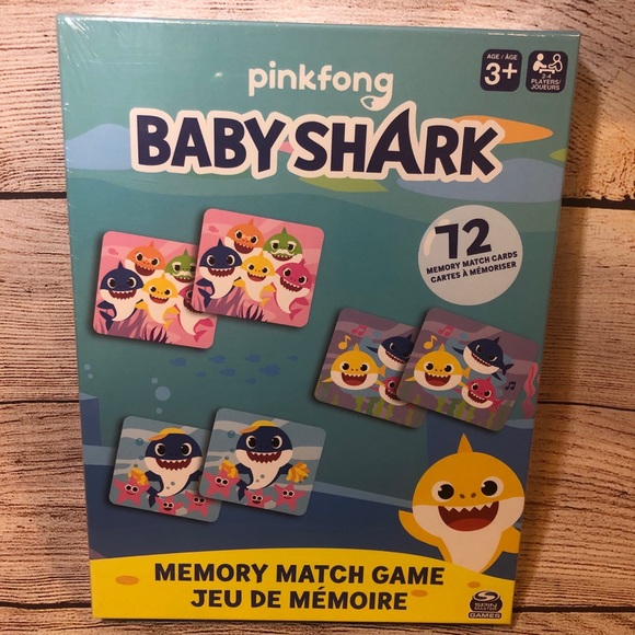 Baby Shark Memory Match Game